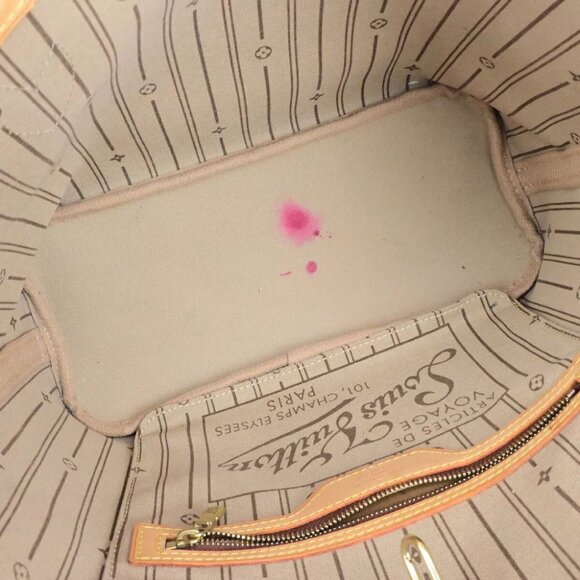 LOUIS VUITTON Neverfull PM Shoulder Tote Bag Monogram Leather BN M40155 55YG761 - Picture 14 of 16